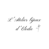 Logo de l'Atelier bijoux d'Élodie avec une rose