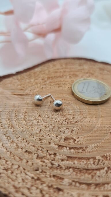 Boucles d'oreilles boule – Image 6