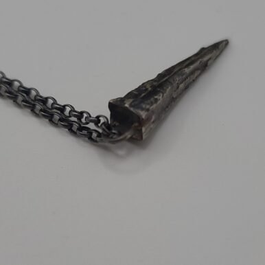 Collier pointe argent – Image 4