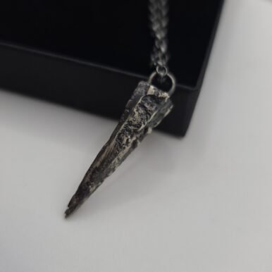 Collier pointe argent – Image 2