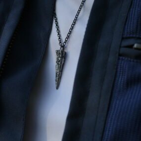 Collier pointe argent