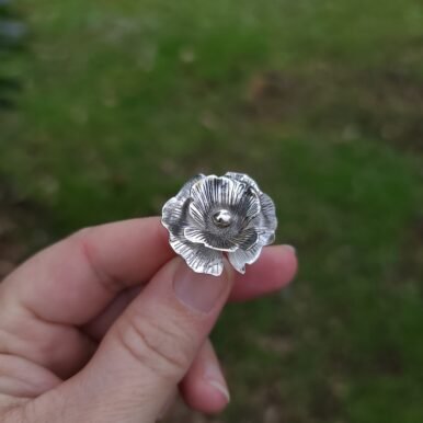 Bague coquelicot – Image 2